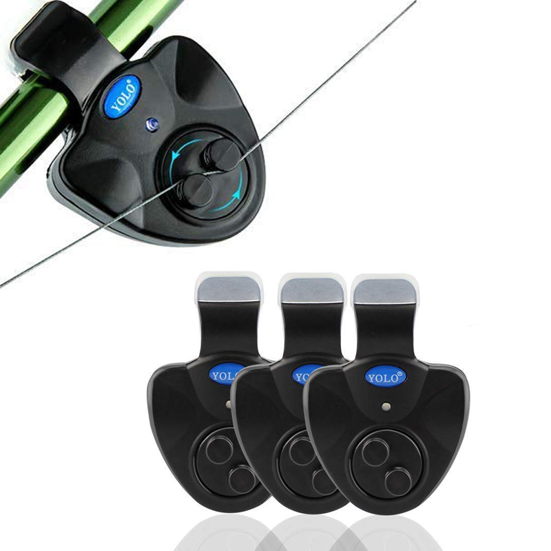 Fish Alarm - Hengelbeetverklikker LED-indicator Fish Bite Sound Alarm