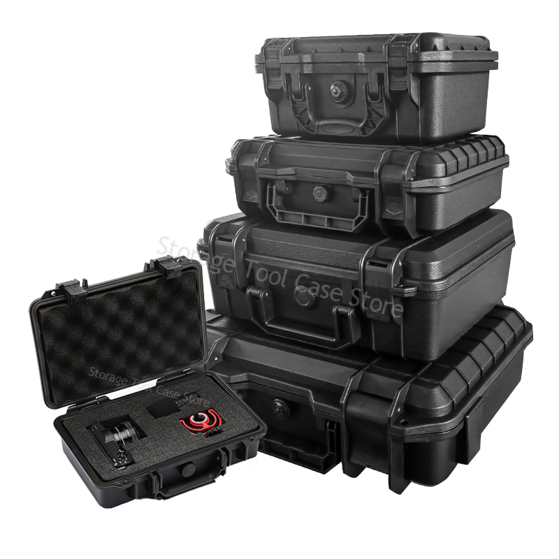 Fish Finder Case - Gereedschapskist Waterdichte harde draagtas PlasticToolbox Opbergdoos