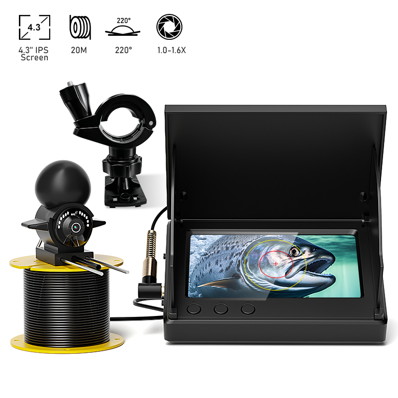 4,3'' LCD draagbare viszoeker, - Fishing Camera recensie en prijs
