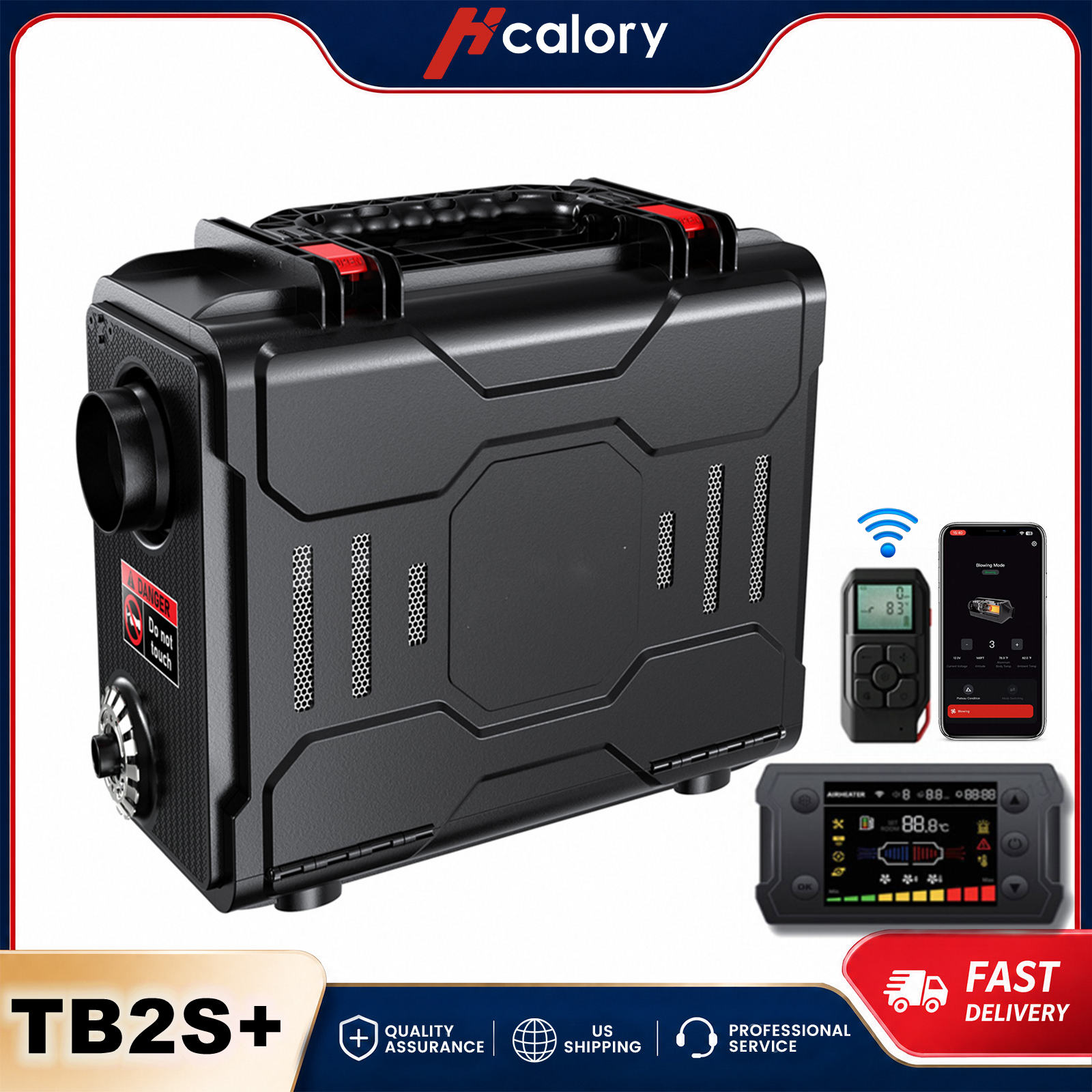 Hcalory TB2S+ 8KW Dieselkachel - Fishing Camera recensie en prijs