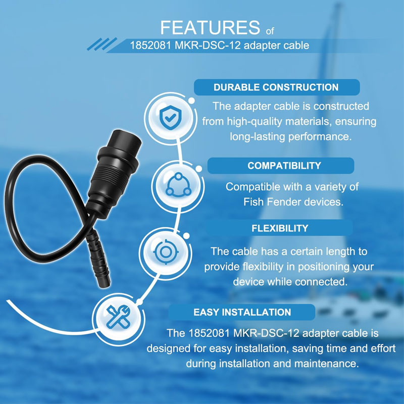 1852081 MKR-DSC-12 4-pins fish - Fish Finder Cable recensie en prijs