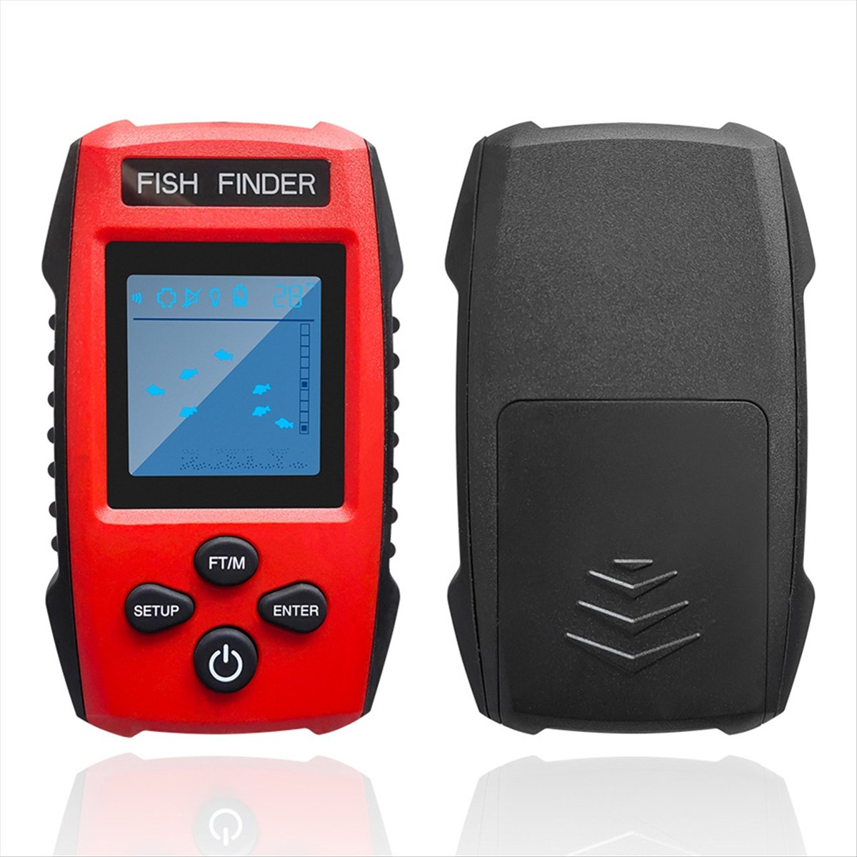 Kleuren LCD Fishfinder Bekabel - Fish Finder Transducer recensie en prijs