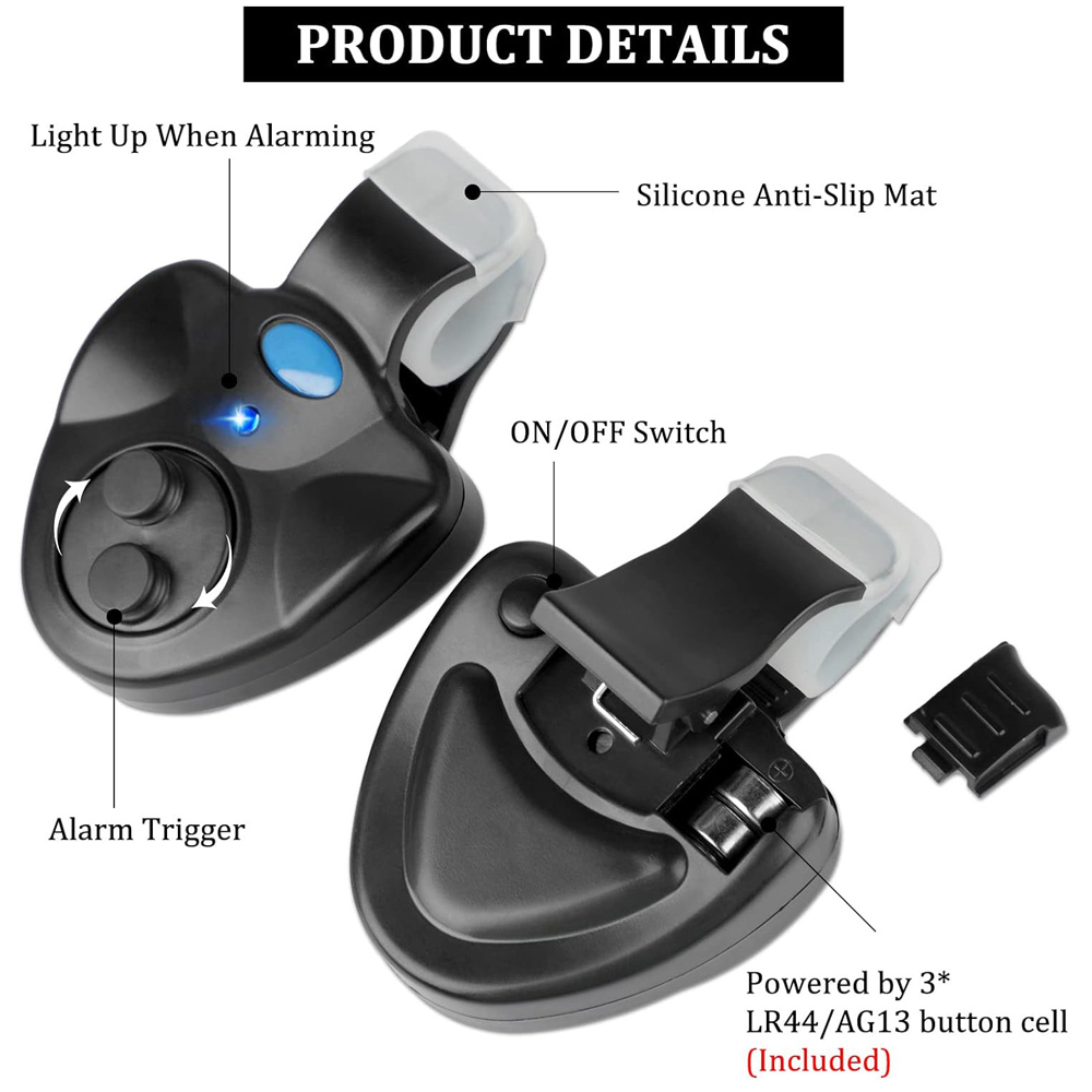 Karpervissen Clip Set Hengel E - Fish Alarm recensie en prijs
