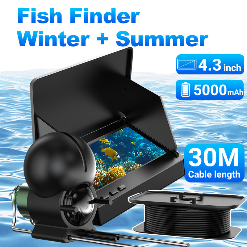 4,3 inch ijsviscamera viszoeke - Fishing Depth Finder recensie en prijs