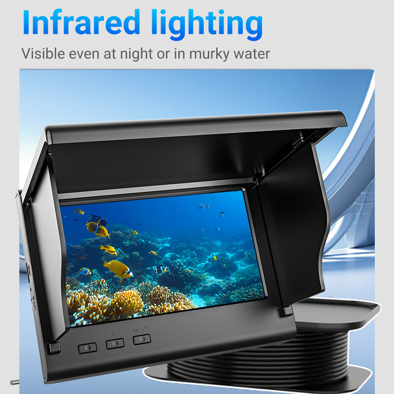 4,3 inch ijsviscamera viszoeke - Fishing Depth Finder recensie en prijs
