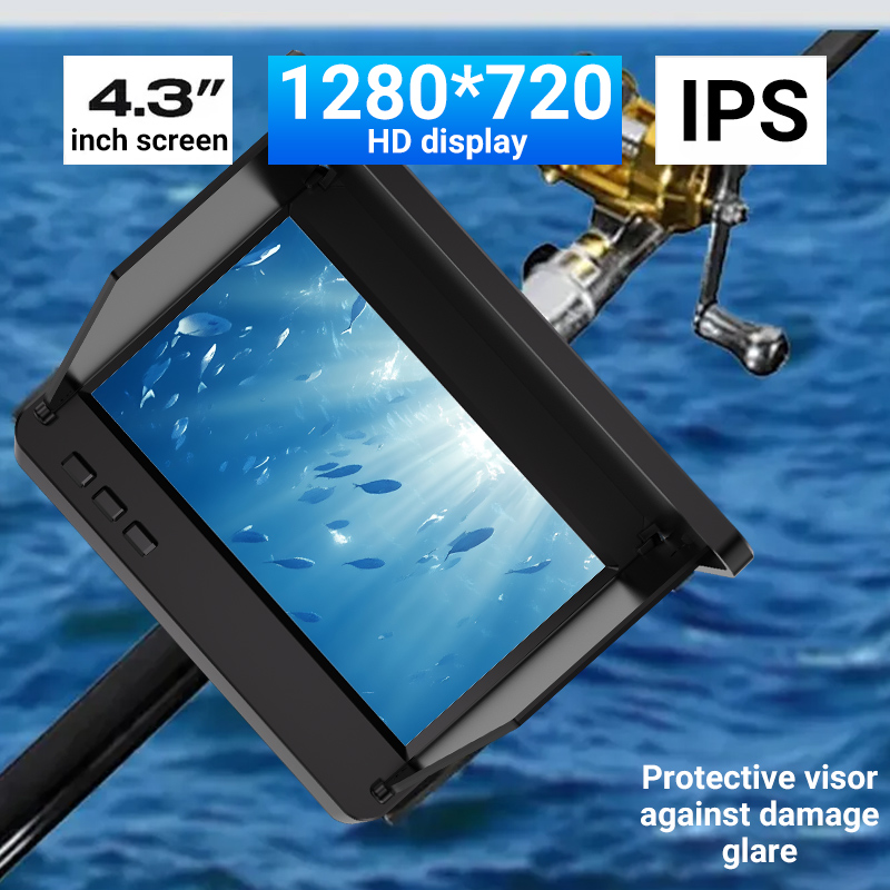 4,3 inch ijsviscamera viszoeke - Fishing Depth Finder recensie en prijs